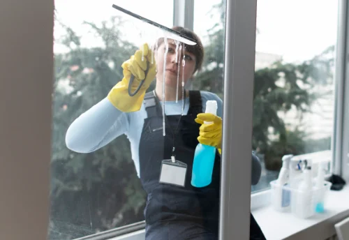 Nettoyage de vitres intérieures et extérieures à Chappes
